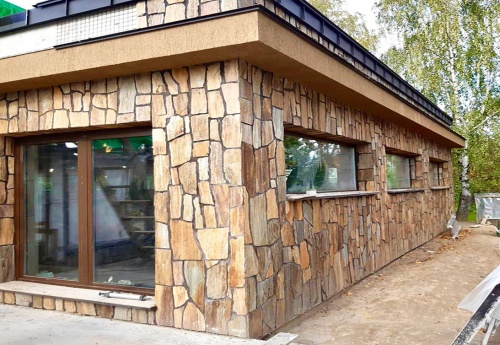 Плитняк кора дерева для фасада купить в Белгороде