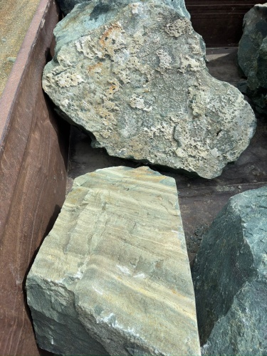 Ландшафтные глыбы зелёные 200-500 килограмм купить в Белгороде