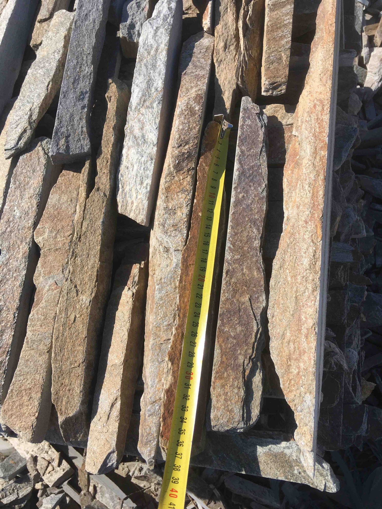 Горбушка златолит мультиколор для облицовки купить в Белгороде