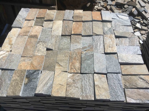 Плитка пилёная златолит Уральский для цоколя, отмостки купить в Белгороде