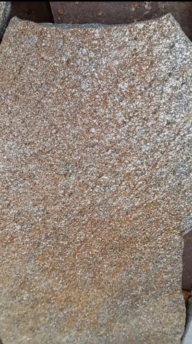 Плитняк златолит серебристый для цоколя, отмостки купить в Белгороде