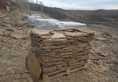 Плитняк кора дерева для цоколя, отмостки купить в Белгороде