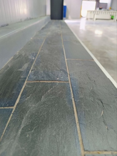 Плитка чёрная из натурального камня фасадная 30 см * 5 см, толщина 7 мм -30 мм купить в Белгороде