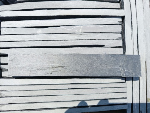 Плитка чёрная из натурального камня фасадная 30 см * 5 см, толщина 7 мм -30 мм купить в Белгороде